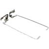 ZAHARA TPNC130 Set di Cerniere per Schermo LCD per Computer Portatile HP 15BS 15TBS 15BW 15ZBW 250 G6, 255 G6 925297001 928629001 928628001 AM204000500 AM 204000 0600