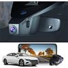 FITCAMX Dash Cam Front 2160P + Rear 1080P compatibile con Volkswagen Golf Mk8 GTE GTD GTI R/Cupra Formentor 2021-2024, modalità parcheggio, sensore G, visione notturna, Plug & Play, scheda da 128 GB