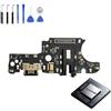 Eutoping Scheda Porta di Ricarica per Motorola Moto G54 5G con Ricarica Rapida IC Flex Cable Assembly Sostituzione