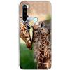 Mixroom - Cover Custodia Back case In TPU Silicone Morbido Per Xiaomi Redmi Note 8 (2021) Fantasia Giraffa F96