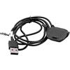 vhbw cavo di ricarica USB compatibile con Garmin Forerunner 25 (small) smartwatch tracker - Docking station, nero, 96 cm