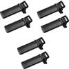 Qhpnunhq 6 pezzi di ricambio per walkie talkie pinza per cintura posteriore per radio bidirezionale UV5R per citofono UV5R / 5RA / 5R + 5RB / 5RC