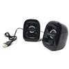 vetrine inrete Vetrineinrete® Coppia Casse Speaker Wired 10 Watt con Luce RGB Altoparlanti con Attacco USB 2.0 e aux per pc Notebook Tablet Smartphone CA-SS001 M28