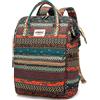 Kinmac, zaino impermeabile per computer portatile con porta di ricarica USB per laptop fino a 15,6, unisex, per studenti, viaggi, attività all'aperto Bohemian