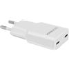 MAXTRACK Caricatore rapido MQ3L - 2 porte USB-C 30W, tecnologia GaN, Power Delivery 30W & QC 3.0, ultra piatto 1,5
