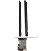 XUMIUZIY Scheda di Rete Wireless di Gioco, PCIIEX1 Ricezione del Segnale Migliorato Connessione Stabile 1435AC 4.1 Plug and Play Wifi Wireless Adapter per 7 8 10 (Antenna da 8 dB)