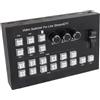 VBESTLIFE Switcher per Streaming Live, 1080P 60 Hz, Porta HDMI 4 in 2 Out, Tipo C, Audio, Mixer Video per Streaming Live HDMI Multiplo, per Produzione Televisiva, Interviste Dal