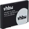 vhbw batteria compatibile con Motorola Flip P smartphone cellulare (600mAh, 3,7V, Li-Ion)