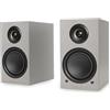 Triangle - Diffusori Attivi LN01A - Diffusori da Libreria Bluetooth con Amplificatore 2 x 50W - Audio HD - Ingressi Phono/Turntable Ottico & Uscita Subwoofer - 165x291x225 mm - Grigio Lino (Coppia)