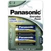 Panasonic C 1.5 V Pile Alkaline, 2 Pile