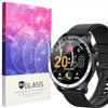 Blueshaweu 3 Pezzi Vetro Temperato Compatibile per Fempoin T10 Pro Smartwatch, Pellicola Protettiva Schermo in Vetro Temperato Alta Risoluzione Fempoin T10 Pro Smartwatch. (GLASS)
