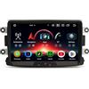 Erisin 8-Core 4GB+64GB Android 14 Autoradio Bluetooth GPS Navigatore per Renault Dacia Duster Logan Sandero Dokker Lodgy 8 pollici Schermo CarPlay Android Auto WiFi 4G DSP DAB+ USB OBD2 FM RDS Canbus