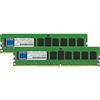 GLOBAL MEMORY Kit di Memoria RAM DDR4 da 16 GB (2 x 8 GB) 2133 MHz PC4-17000 288-PIN ECC REGISTRATA DIMM (RDIMM) Compatibile con Server/Workstation/schede Madri (Non per PC*) (Kit Chip a 2 ranghi)