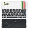new net - Tastiera Compatibile con HP EliteBook 745 G3, 745 G4, 840 G3, 840 G4, 848 G3, 848 G4 [Frame Argento - Layout ITA]