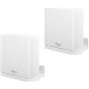 HOLACA - Supporto da parete per ASUS ZenWiFi AX Whole-Home Tri-Band Mesh WiFi 6 System (XT8) (CT8) (XT9), semplice e robusto supporto da parete per montaggio a parete di HOLACA (confezione da 2,