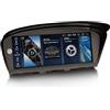 Erisin 8.8 Android 14 8-Core 4GB+64GB Autoradio Bluetooth 5.0 per BMW Serie 3 E90 E91 E92 E93 5 Serie E60 E61 6 Serie E63 E64 CIC Supporta GPS Navigatore IPS iDrive OEM CarPlay Android Auto WiFi DAB+
