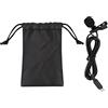 VBESTLIFE Microfono Lavalier, Mini Microfono Clip-On Piccolo Spinotto USB con Piccolo Microfono di Registrazione Compatibile con Il Cellulare Android
