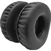 WHIYO Cuscinetti auricolari di ricambio in pelle memory foam per cuffie Philips SHL9560 - nero