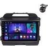 YDLXYWL Android 14 Autoradio per Kia Sportage 3 SL 2010 2011 2012 2013 2014 2015 2016 2 DIN Stereo Car Tablet Pollici Schermo MP5 Lettore Multimediale Receiver GPS con FM SWC Carplay (M100CP 4core 1+32G)