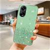 PAIX Custodia Compatibile con OPPO A98 5G Cover Trasparente Brillantini Stellari Sottile Antiurto in TPU