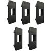 oniroview Adattatore Inserto Keystone Compatibile Vimar Linea per Frutto RJ45 Nero (10)
