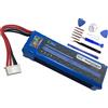 GLK-Technologies Batteria di ricambio ad alta potenza, compatibile con JBL Charge 3 GSP1029102A, batteria per altoparlante Bluetooth, 6200 mAh + attrezzi professionali