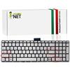 new net Keyboards - Tastiera Italiana Compatibile con Notebook HP Pavilion 15-bw099nl 15-cc002nl 15-cc006nl 15-cc009nl 15-cc010nl 15-cc105nl 15-cc106nl Argento Retroilluminata