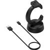 Whychstore Supporto caricabatterie per Amazfit per T-Rex 3 e Balance 2, interfaccia magnetica con ricarica rapida 1000 MA, dock a forma di C compatibile con A2443/A2322/A2429