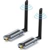 VBESTLIFE Trasmettitore e Ricevitore HDMI Wireless, Kit Extender HDMI Wireless 1080P 60Hz, Plug And Play, 580 Piedi, per Lo Streaming di Video sul Display (Trasmettitore e Ricevitore)
