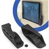 Adapter Universe Smarthome - Supporto da parete universale per iPad, iPhone, Samsung, colore: Nero