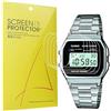 Blueshaweu 6 Pezzi Pellicola Compatibile per Ca-sio A158WEA watch, Pellicola Protettiva per A158WEA watch,Sensibile al Tatto,Senza Bolle,HD Trasparente TPU Film. (TPU)