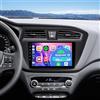 Loddery 2+64G 2 Din Android 15 Autoradio Stereo per Hyundai i20 2015-2018 con Carplay Android Auto, 9 pollici Touch Screen Radio Lettore Multimediale con navigazione GPS FM RDS SWC Bluetooth Wifi