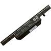 HUBEI W650BAT-6 6-87-W650-4E42 6-87-W650S-4D4A3 Sostituzione della batteria del laptop per Clevo W650 W650S W650SC W650SH W650SJ W650SR W650SZ W670SJQ Hasee K610C K650D K570N K710C (11.1V 4400mAh 48.84Wh)