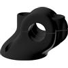 Generisch Supporto per volante GPS adatto per TomTom Rider 400, 410, 450, 500, 550 | Garmin Zumo XT XT2 | Motocicletta | Supporto | Manubrio | Nero | Impermeabile (22 mm)