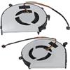 Diyeeni Ventola di Raffreddamento CPU GPU Destinata per PE60 PE70 GL62 GL72 GP62 GP72 MS 16J1 MS 16J5 MS 1791 MS 1795 Kit Ventola di Raffreddamento CPU a 3 Fili a 3 Pin Kit
