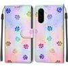 KENHONER Cover Compatibile con Samsung Galaxy A56, Resistente Pelle PU Flip Libro Custodia [Protezione Completa] [Slot per Scheda] [Funzione di Supporto], impronta