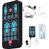 Yulokdwi cambia voce, cambia voce scheda audio dal - Cambia suono multifunzionale portatile con 8 effetti sonori - Scheda audio live portatile, mascheratore vocale Plug and Play per DJ