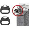 Generico ANELLI cinghia tracolla ADATTATORE TRIANGOLARE compatibile con PANASONIC LUMIX split eyelet cinghia tracolla mano polso neck strap cintura DC G100 S1H S5 DC-S1 DC-S1R G95 G90 GX9 GF10 GH5S G9