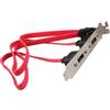 boantech Computer di 2 porte SATA a 2 eSATA PCI slot cavo esterno