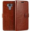 Shantime Custodia Portafoglio in Pelle PU Compatibile con Asus Zenfone 3 Max ZC553KL, Cover con Chiusura Magnetica, Tasche per Carte e Funzione Stand