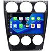 WOMGKDA Android 15 Touch screen Radio per Mazda 6 2004 2005 2006 2007 2008-2015 9 Pollici Car Stereo Lettore con BT SWC FM AM RDS DSP GPS AHD 4G WIFI Mirror link Ventola di raffreddamento(6+128G)