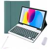 Generic Custodia con tastiera per Samsung Galaxy Tab S11 Ultra (14,6) SM-X930 / SM-X936B, tastiera Bluetooth con mouse wireless, cover protettiva con supporto