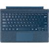 Generic Tastiera Magnetica Portatile per Surface Pro3 Pro4 Pro5 Pro6 Pro7 Pro7+, Sottile Tastiera Wireless Bluetooth con Touchpad, Commutabile Tra Tablet e Laptop (Blu)