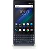 BlackBerry KEY2 LE (Lite) Dual-SIM (64 GB, BBE100-4, tastiera QWERTY) (solo GSM, nessun CDMA), smartphone 4G sbloccato di fabbrica (Grigio/Space Blue...