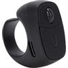 Plyisty Telecomando per Registrazione Video con Fotocamera Bluetooth TikTok Scorritore Remoto del Telefono Anello con Punta delle Dita Girapagina Wireless Multifunzione per Tablet Ebook (BLACK)