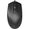 hadefa Mouse USB con cavo, mouse USB cablato per computer e laptop, uso destro o sinistro, design classico e robusto, si adatta a tutti i computer portatili desktop da utilizzare in ufficio, scuola o casa