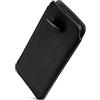 ONEFLOW Liberty - Custodia per cellulare con linguetta di estrazione, colore: Nero