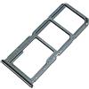 Mainhattan Mobile Porta Scheda Dual SIM e Carrello Scheda di Memoria micro-SD per Oppo A94 5G, Parte di Ricambio Originale, Nero