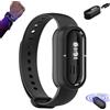 Generic Lettore MP3 portatile con Bluetooth 5.3, scheda di memoria integrata, lettore musicale Bluetooth sportivo con braccialetto da polso per corsa, arrampicata, trekking, ciclismo, jogging, yoga con