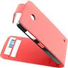 ebestStar - Cover Compatibile con Nokia Lumia 630 Custodia Protezione Pelle PU Risvolto Verticale, Rosso